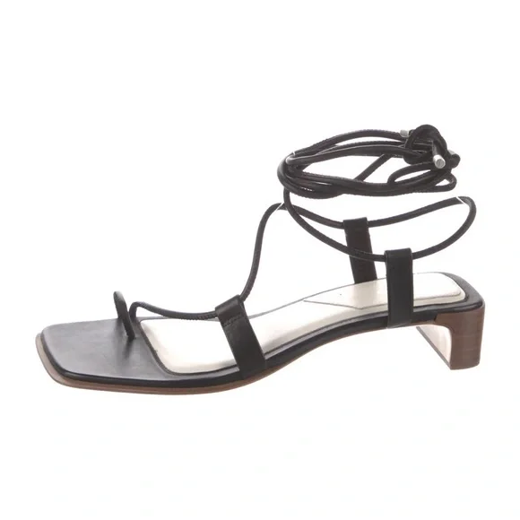Rag and bone Cindy ankle tie sandal black
